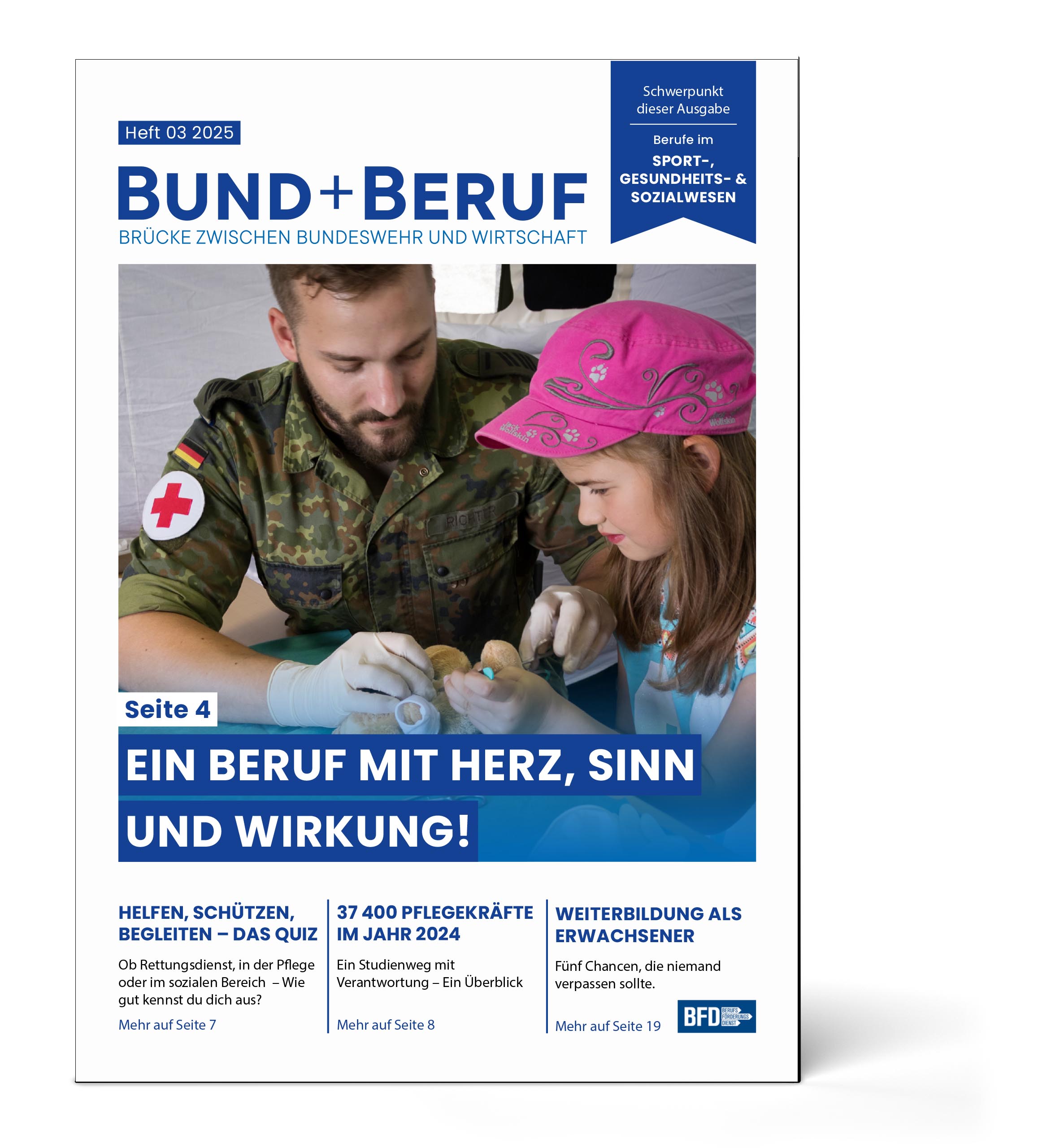 Titelseite Bund und Beruf Ausgabe 3 2025